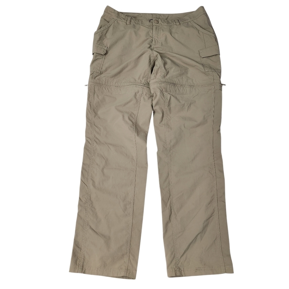 The North Face Pants Womens 12 Tan Paramount 2.0 Convertible Hiking Outdoor